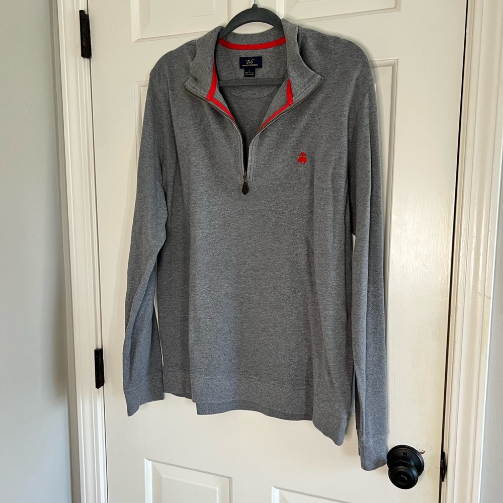 Brooks Brothers 346 Men’s quarter zip jacket size Large